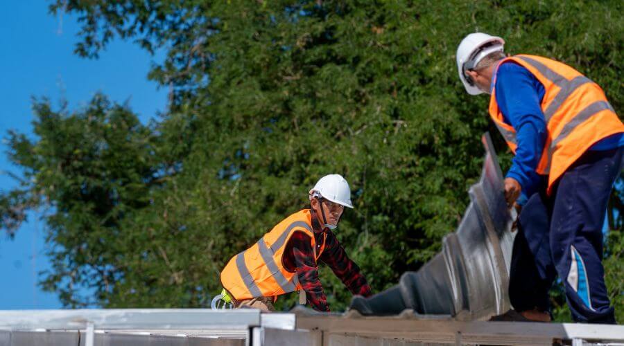 Professional metal roof installation in Harrisburg, SD